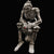 Skeleton Man On Toilet Keychain - minxxshop.com