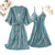 Ladies Night Dress With Matching Robe - minxxshop.com