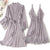 Ladies Night Dress With Matching Robe - minxxshop.com