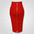 12 Colors Orange Blue Black Bandage Skirt - minxxshop.com