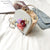 Flower Shoulder Diagonal Handbag - minxxshop.com