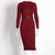 Long Sleeve Pencil Dress - minxxshop.com