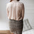 Deep V-Neck Long Sleeve Blouse - minxxshop.com