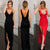 Spaghetti Strap Backless Maxi Dress - minxxshop.com