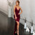 Spaghetti Strap Backless Maxi Dress - minxxshop.com