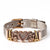 Two-tone Stainless Steel Mesh Bracelets - minxxshop.com