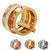 Roman Numerals Engagement Wedding Ring - minxxshop.com