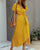 V-Neck Short Sleeve Maxi Dress - minxxshop.com