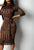 Greek Style Color block Midi Dress - minxxshop.com