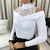 Spring Patchwork tops sexy Long Sleeve Lace Hollow Out Shirts - minxxshop.com