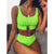 Sexy High Waist Bikini Swimsuit - minxxshop.com