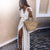 Short Sleeve Polka Dot Maxi Dress - minxxshop.com
