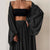 Three Piece Casual Cardigan Tops - minxxshop.com
