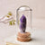 1 Piece Natural Mineral Specimen with Cloche - minxxshop.com