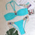 Crystal Diamond Bikini Swimwear - minxxshop.com