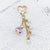 Pearl & Hearts Keychain - minxxshop.com