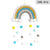 Rainbow Wall Hanging Nursey/Children's Room Decor - minxxshop.com