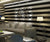 black-white-and-pink-white-deep-embossed-vertical-stripes-wallpaper