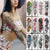 Large Arm Sleeve Waterproof Temporary Tattoo Sticker - minxxshop.com