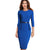 Nice-forever Vintage Wear with Belt Office Dress - minxxshop.com