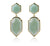 Polygons Crystal Stud Earrings - Amethyst, Agate, Quartz & Onyx - minxxshop.com