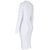 Cut Out High Neck Long Sleeve Party Midi Dress - minxxshop.com