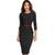 Nice-forever Vintage Wear with Belt Office Dress - minxxshop.com