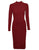 Nude Long Sleeve Bandage Dress - minxxshop.com