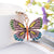 Glittery Butterfly Keychain - minxxshop.com