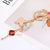 Crystal Rhinestone Clover keychain - minxxshop.com
