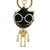 Rhinestone Crystal Elephant Keychain - minxxshop.com