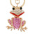 Rhinestone Crystal Elephant Keychain - minxxshop.com