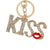 Rhinestone Crystal Elephant Keychain - minxxshop.com