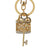 Rhinestone Crystal Elephant Keychain - minxxshop.com