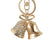 Rhinestone Crystal Elephant Keychain - minxxshop.com