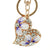Rhinestone Crystal Elephant Keychain - minxxshop.com